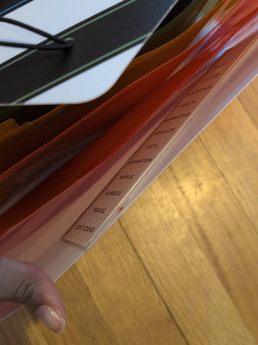 NWT The Home Edit Document Holder